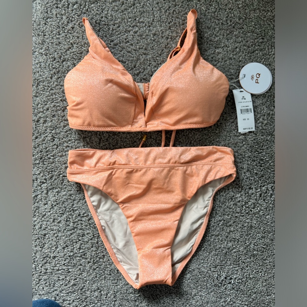 โ๏ธ๐๏ธNWT PQ Swim Citrine Bikini Set โ๏ธ๐๏ธ - Picture 2 of 15